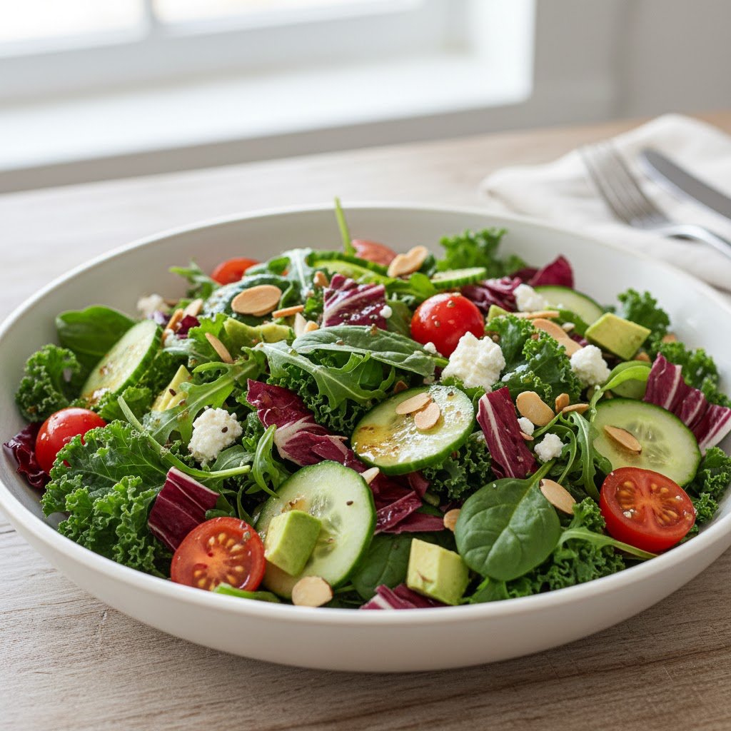 leafy greens salad